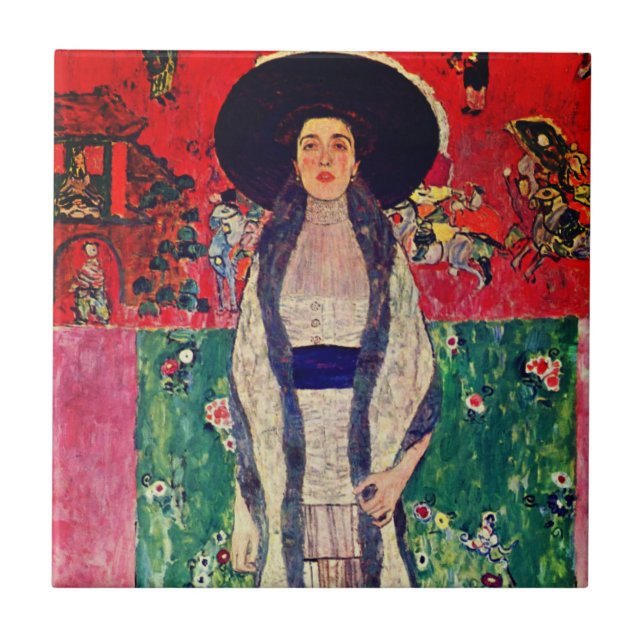 Gustav Klimt Retrato de Adele Bloch-Bauer II (Frente)