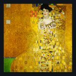 Gustav Klimt Retrato de Adele Poster<br><div class="desc">Gustav Klimt Retrato de Adele Bloch Bauer Poster. Gustav Klimt permanece um dos artistas mais famosos do movimento art nouveau. O retrato de Adele Bloch Bauer é uma de suas pinturas mais amadas. Apresentando Adele decolada em um belo vestido de trabalho de colcha de ouro, a pintura é uma das...</div>