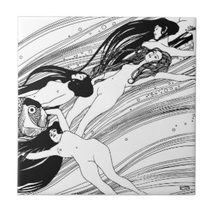 Gustav Klimt - Sangue de Peixe Arte Japonesa Surre