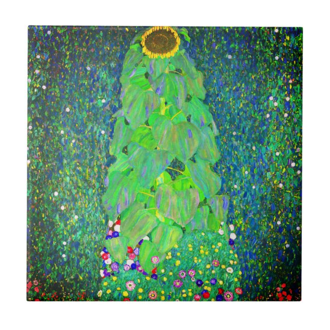 Gustav Klimt Sunflower (Frente)