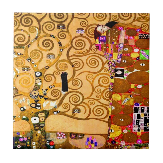 Gustav Klimt Tree of Life (Frente)