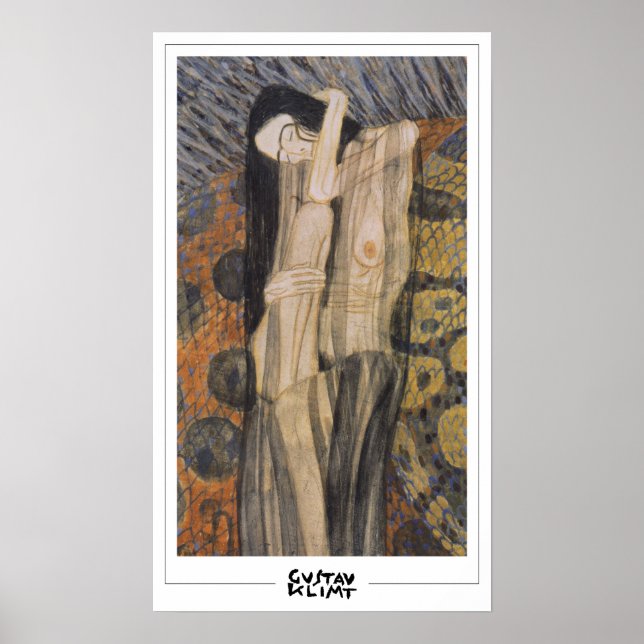 Gustav Klimt Zedign Art Poster #491 (Frente)