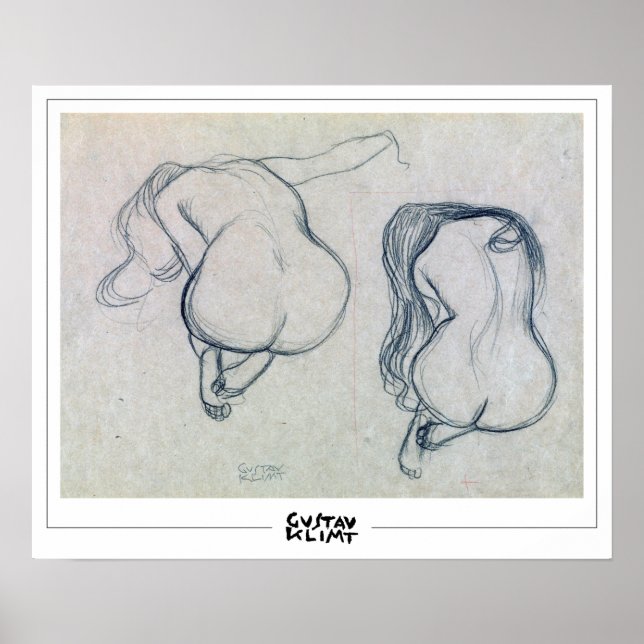 Gustav Klimt Zedign Art Poster nº 209 (Frente)