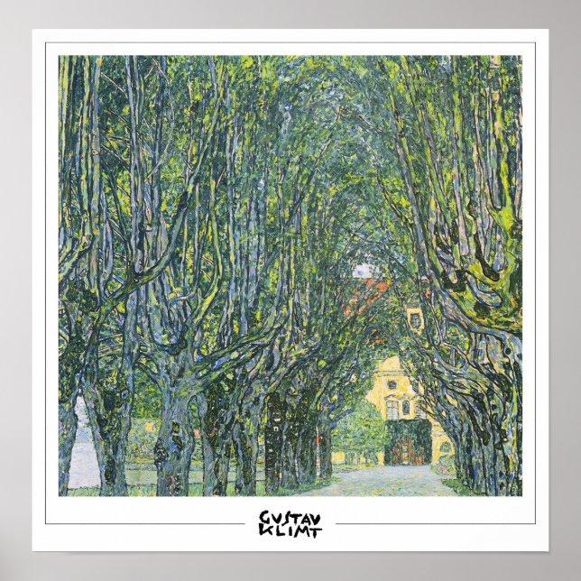 Gustav Klimt Zedign Art Poster nº 21 (Frente)