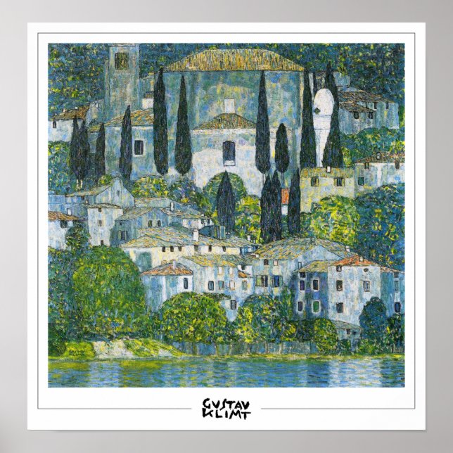 Gustav Klimt Zedign Art Poster nº 24 (Frente)
