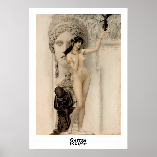 Gustav Klimt Zedign Art Poster nº 242 (Frente)