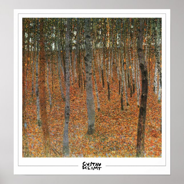 Gustav Klimt Zedign Art Poster nº 467 (Frente)