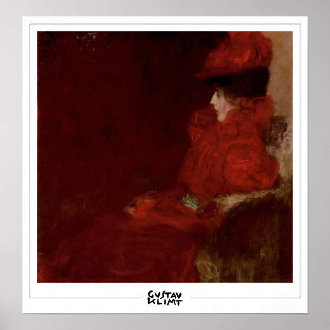 Gustav Klimt Zedign Art Poster nº 473 (Frente)