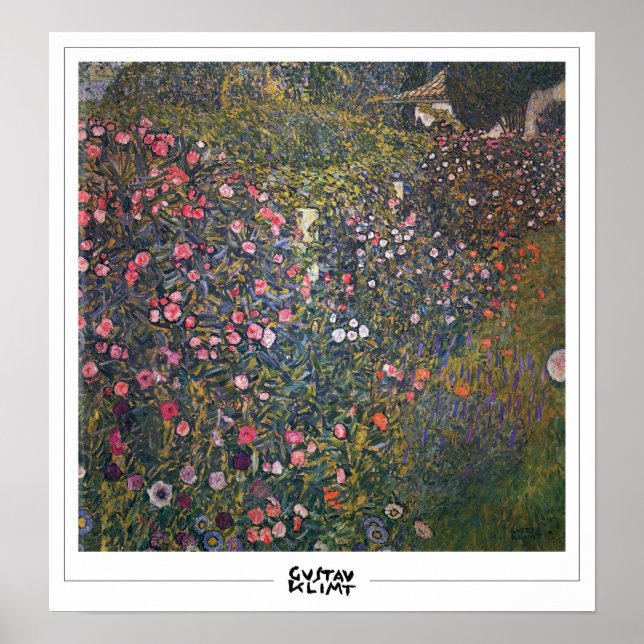 Gustav Klimt Zedign Art Poster nº 508 (Frente)