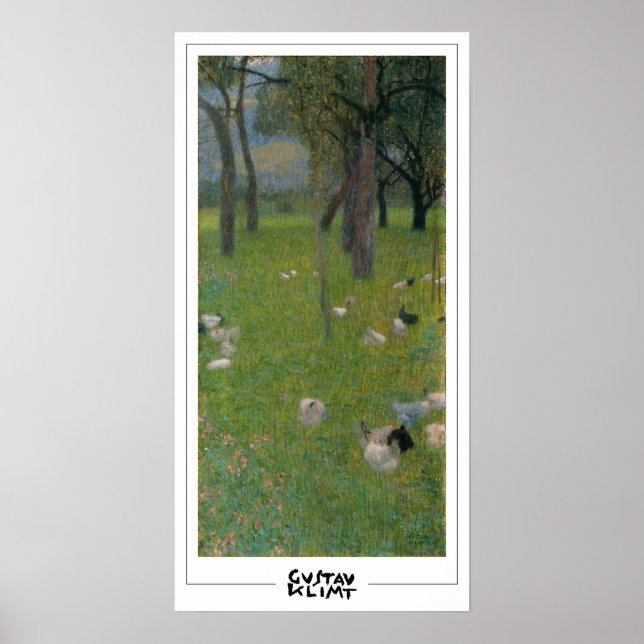 Gustav Klimt Zedign Art Poster nº 51 (Frente)