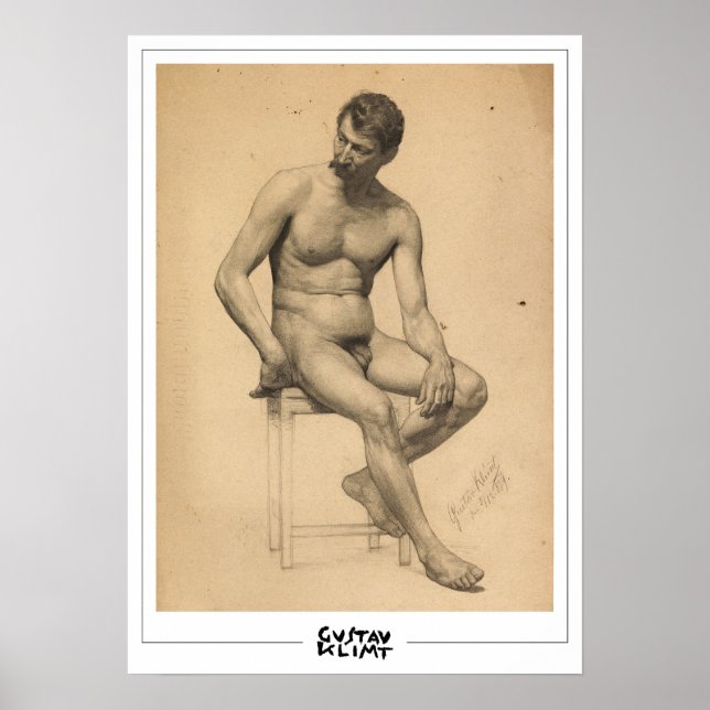 Gustav Klimt Zedign Art Poster nº 514 (Frente)