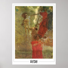 Gustav Klimt Zedign Art Poster nº 562