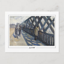 Gustave Caillebotte #298 - Cartão Postal de Arte F