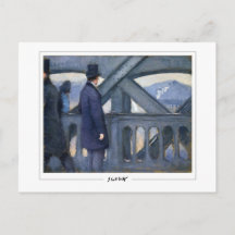 Gustave Caillebotte #381 - Cartão Postal de Arte F