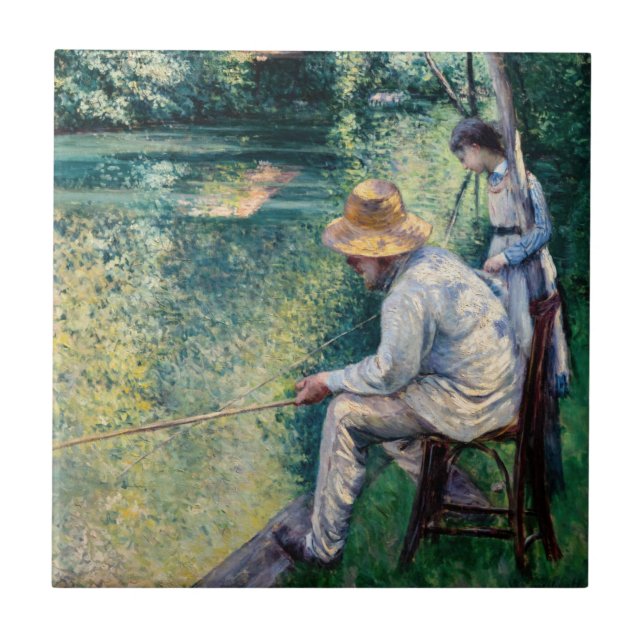 Gustave Caillebotte - Angling (Frente)