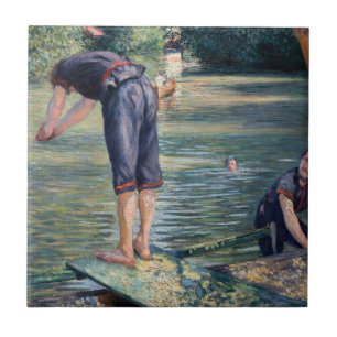 Gustave Caillebotte - Banhistas, Margem do Yerres