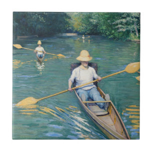 Gustave Caillebotte - Barcos no Yerres