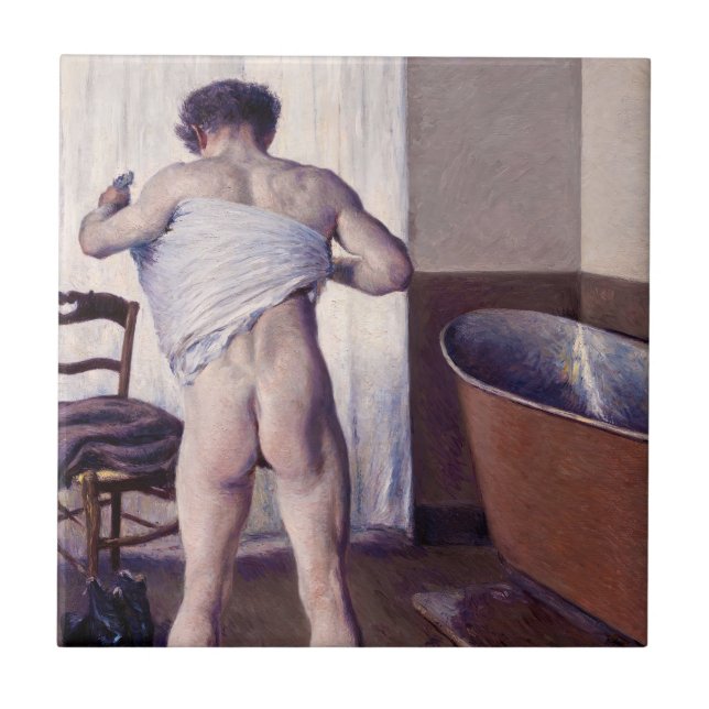 Gustave Caillebotte - Homem no seu Banho (Frente)