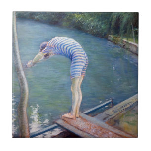 Gustave Caillebotte - O Banhista / O Mergulhador