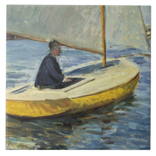 Gustave Caillebotte - o barco amarelo