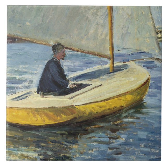 Gustave Caillebotte - o barco amarelo (Frente)
