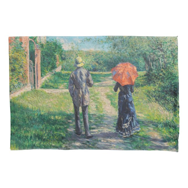 Gustave Caillebotte - O Caminho Subindo (Frente)