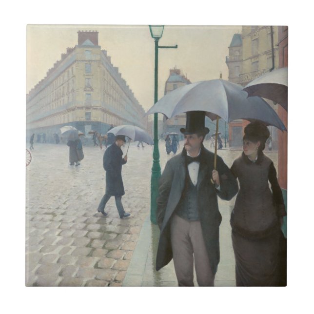 Gustave Caillebotte - Paris Street; Rainy Day (Frente)