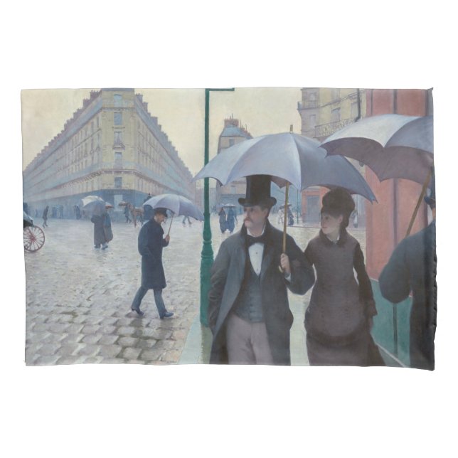 Gustave Caillebotte - Paris Street; Rainy Day (Frente)