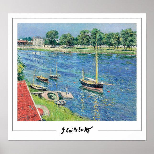 Gustave Caillebotte Zedign Art Poster nº 113 (Frente)