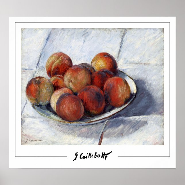 Gustave Caillebotte Zedign Art Poster nº 125 (Frente)