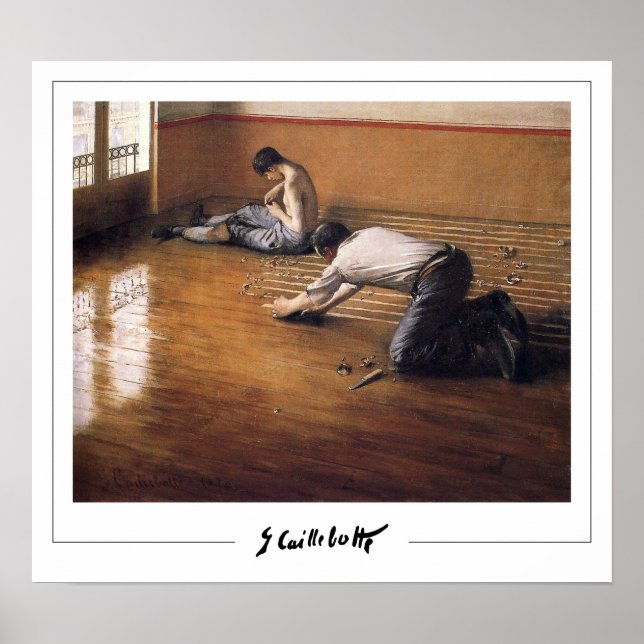 Gustave Caillebotte Zedign Art Poster nº 39 (Frente)