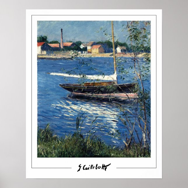 Gustave Caillebotte Zedign Art Poster nº 8 (Frente)