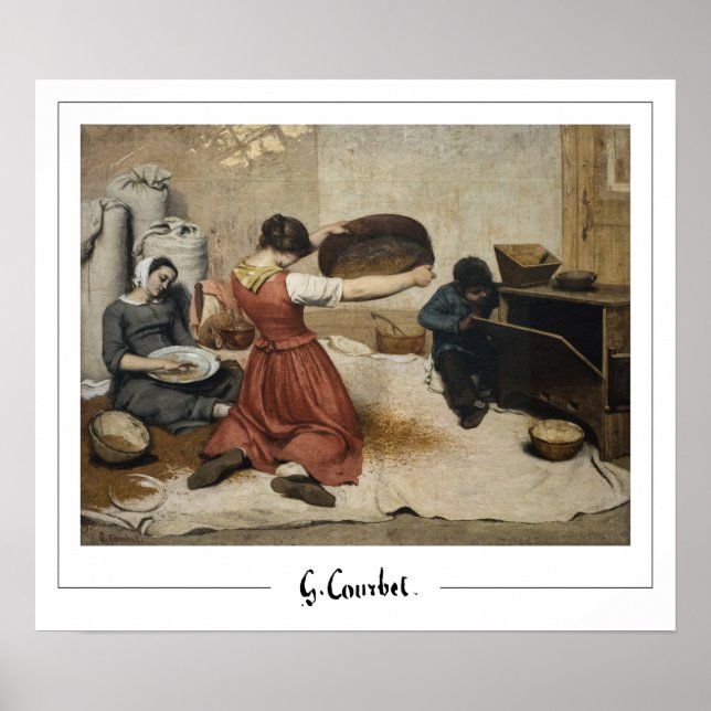 Gustave Courbet Zedign Art Poster #175-2 (Frente)