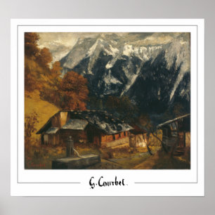 Gustave Courbet Zedign Art Poster #261-2