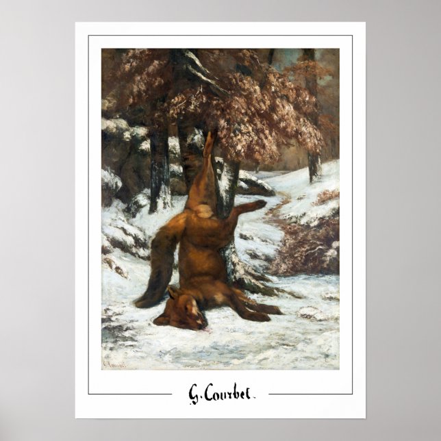 Gustave Courbet Zedign Art Poster #304-2 (Frente)