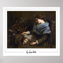 Gustave Courbet Zedign Art Poster #337-2