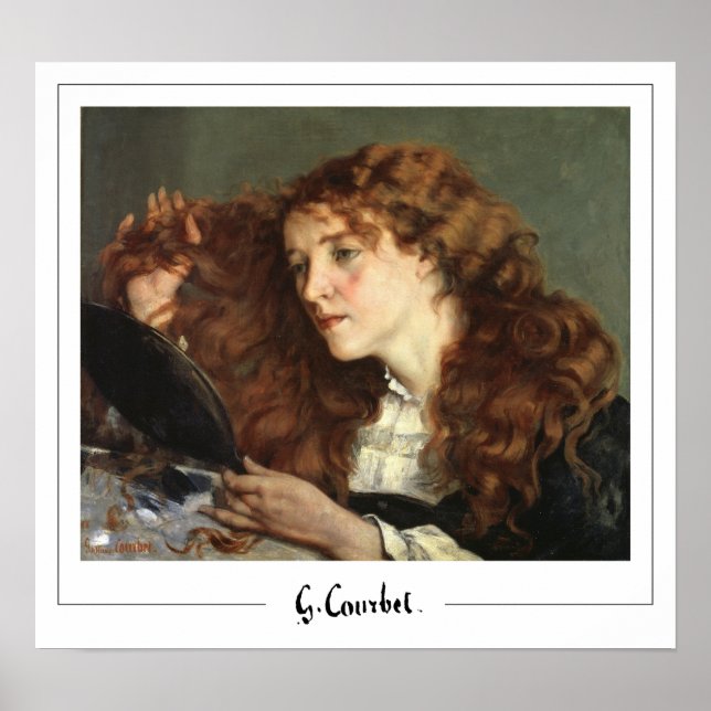 Gustave Courbet Zedign Art Poster nº 97-2 (Frente)