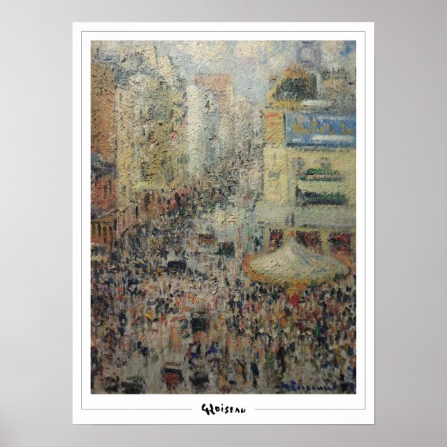 Gustave Loiseau Zedign Art Poster #309 (Frente)