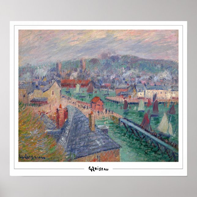 Gustave Loiseau Zedign Art Poster #339 (Frente)