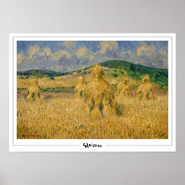 Gustave Loiseau Zedign Art Poster #375 (Frente)