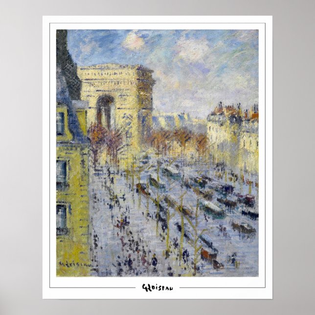 Gustave Loiseau Zedign Art Poster nº 104 (Frente)