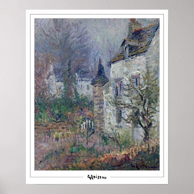 Gustave Loiseau Zedign Art Poster nº 111 (Frente)
