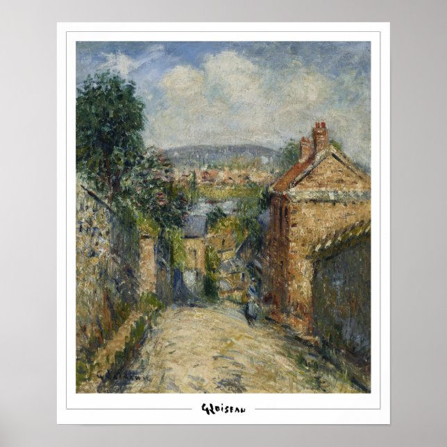Gustave Loiseau Zedign Art Poster nº 332 (Frente)