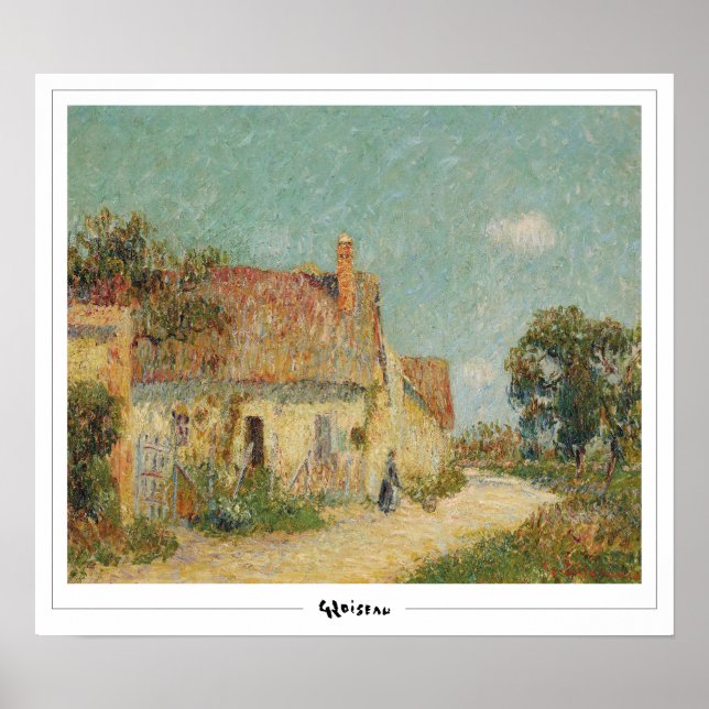 Gustave Loiseau Zedign Art Poster nº 361 (Frente)