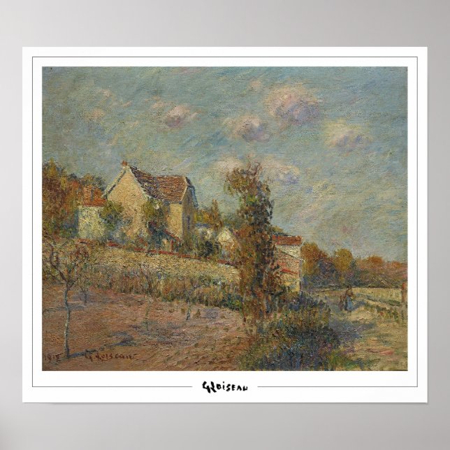 Gustave Loiseau Zedign Art Poster nº 362 (Frente)