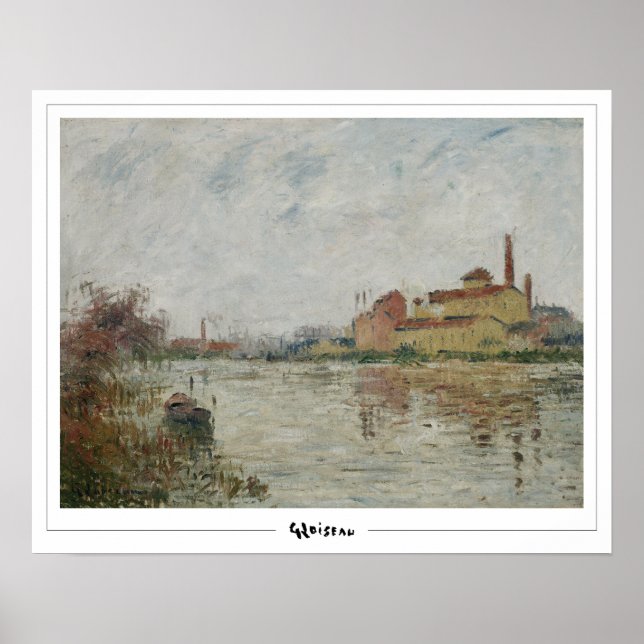 Gustave Loiseau Zedign Art Poster nº 400 (Frente)