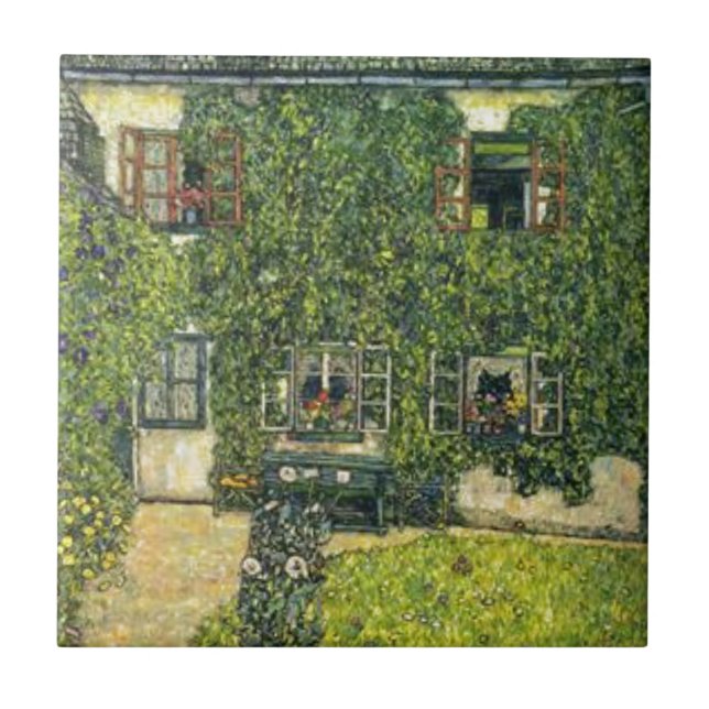 Gustavo Klimt - a casa de Guardaboschi (Frente)