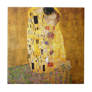 Gustavo Klimt o azulejo do beijo
