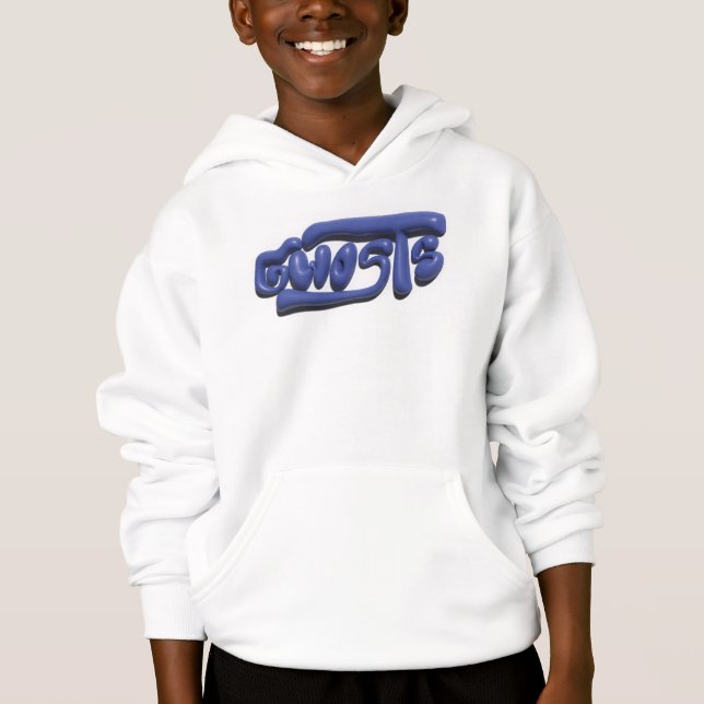 Gwosts 3D Kid's Hoodie (Frente)