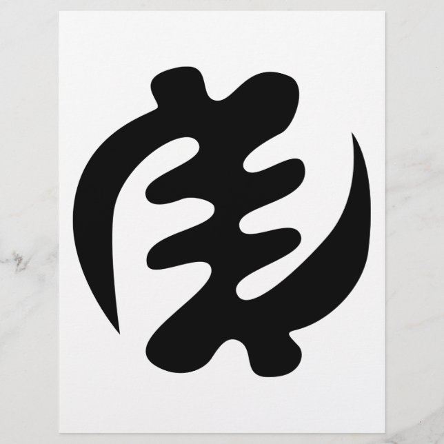 Gye Nyame | Deus é Símbolo de Adinkra Supremo (Frente)